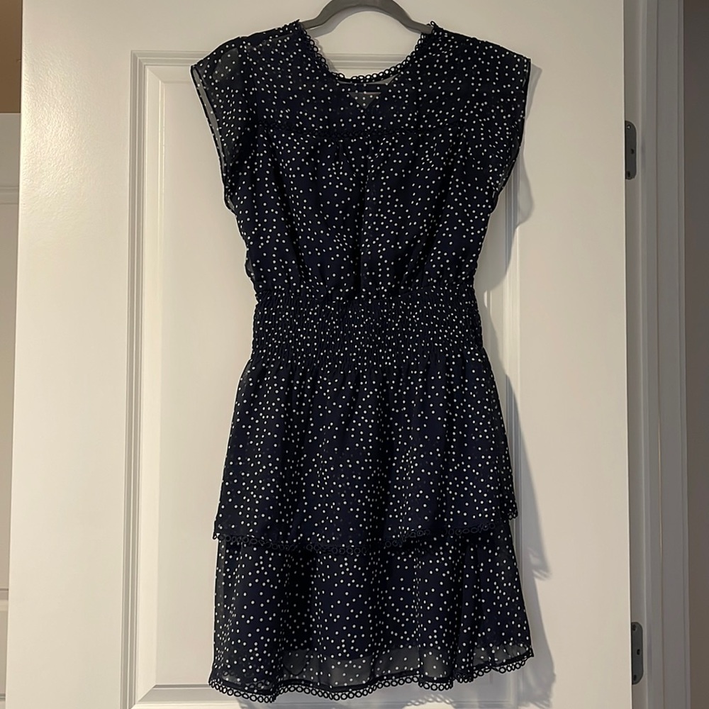 Aqua Polka Dot Dress